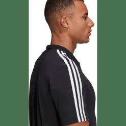 AEROREADY Essentials Piqué Embroidered Small Logo 3-Streifen Poloshirt Herren Poloshirt