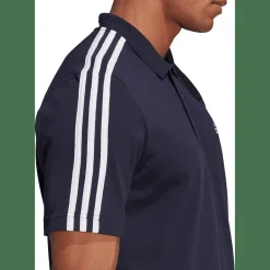 AEROREADY Essentials Piqué Embroidered Small Logo 3-Streifen Poloshirt Herren Poloshirt