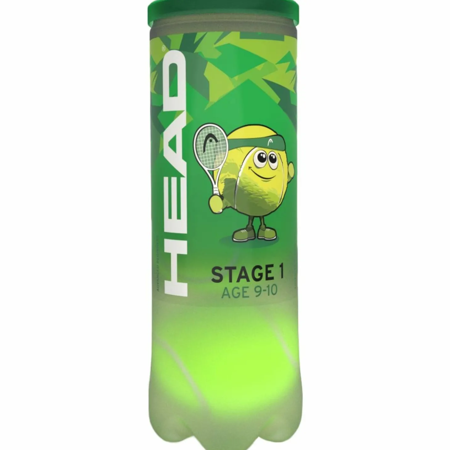 3B Stage 1 - Green Unisex Tennisbälle