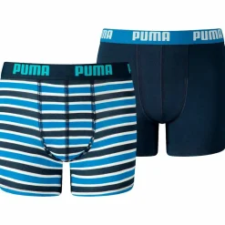 Boys Basic Boxer Printed Strip Kinder Unterhose