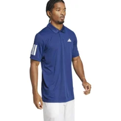 Club Tennis 3-Streifen Herren Poloshirt