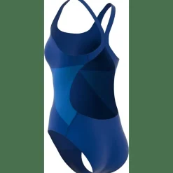 Colorblock C-Back Damen Badeanzug