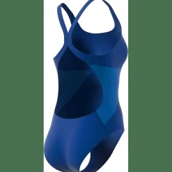 Colorblock C-Back Damen Badeanzug