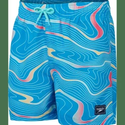 Digi Printed 13" Jungen Bermuda Shorts