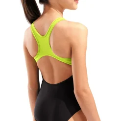 DIM Light Swim Pro Back L Mädchen Schwimmanzug