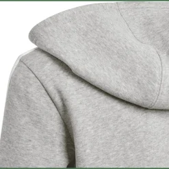 Essentials 3-Streifen Fleece Kinder Kapuzensweater
