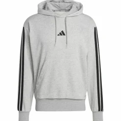 Essentials 3-Streifen French Terry Herren Kapuzensweater