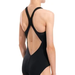 Graphic V Back Mädchen Schwimmanzug