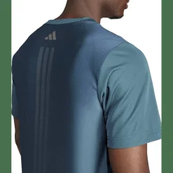 HIIT Workout 3-Streifen T-Shirt Herren T-Shirt