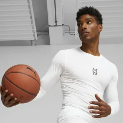 Hoops Team Ls Top Baselayer Herren Longsleeve