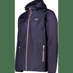 Jacket Rain Fix Hood Herren Regenjacke