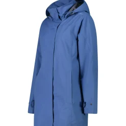Jacket Snaps Hood Damen Regenjacke