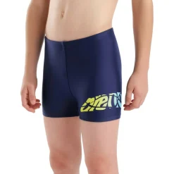 Lettering Swim Jungen Badehose