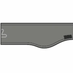 Mono Flaps Unisex Stirnband