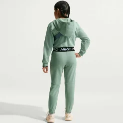 Pro Dri-Fit Full-Zip Kinder T-Shirt
