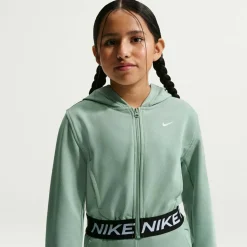 Pro Dri-Fit Full-Zip Kinder T-Shirt