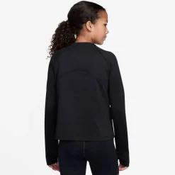 Pro Dri-Fit Half-Zip Long Sleeve Mädchen T-Shirt