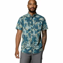 Rapid Rivers Printed Herren Hemd