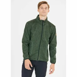 Sampton Melange Fleece Herren Fleecejacke