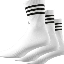 3-Streifen Cushioned Crew 3er-Pack Unisex Socken