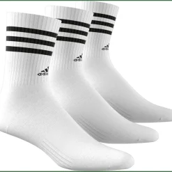 3-Streifen Cushioned Crew 3er-Pack Kinder Socken