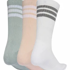 3-Stripes Cushioned Sportswear Crew Socks 3er-Pack Unisex Socken