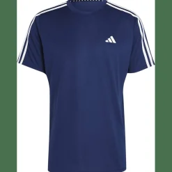 Train Essentials 3-Streifen Training T-Shirt Herren T-Shirt