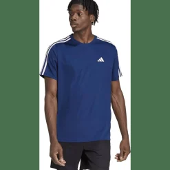 Train Essentials 3-Streifen Training T-Shirt Herren T-Shirt
