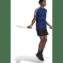 Train Essentials 3-Streifen Training T-Shirt Herren T-Shirt