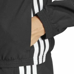 Train Essentials 3-Streifen Woven Warm-Up Jacke Damen Jacke