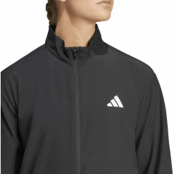 Train Essentials 3-Streifen Woven Warm-Up Jacke Damen Jacke