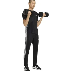 Workout Essentials All-Set 3-Stripes Knit Pant Herren Trainingshose