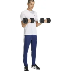 Workout Essentials All-Set 3-Stripes Knit Pant Herren Trainingshose